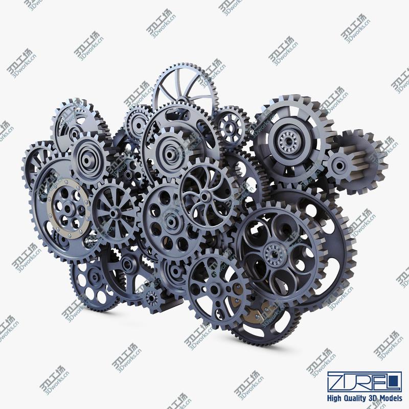 images/goods_img/202105073/Gear Mechanism Low Poly v 2 3D model/4.jpg